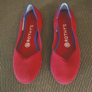 Scooter Red Rothy's The Flat